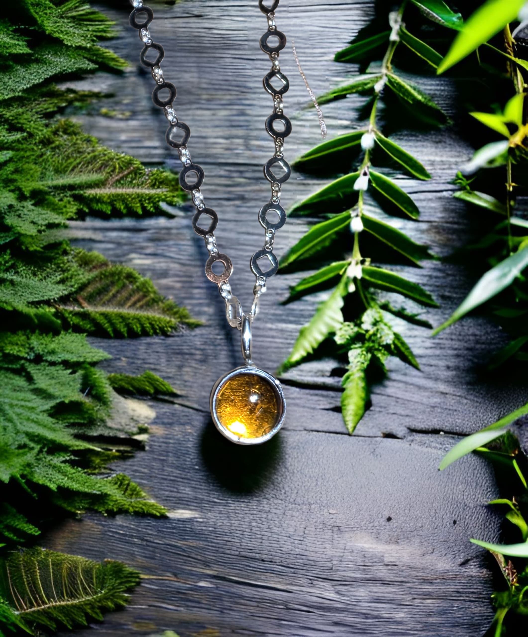 Cremation Simple Pendant by Moss Creek Art