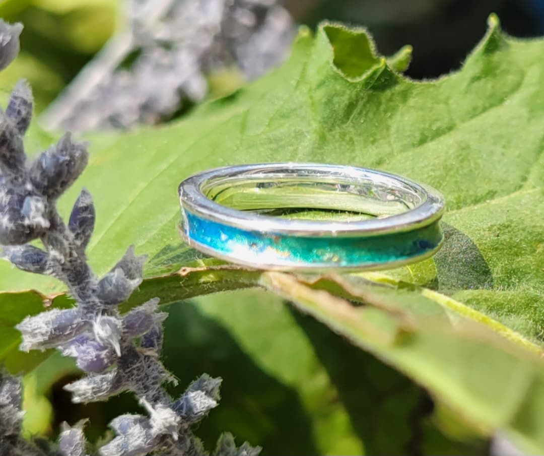 Channel Ring Customized by Moss Creek Art
