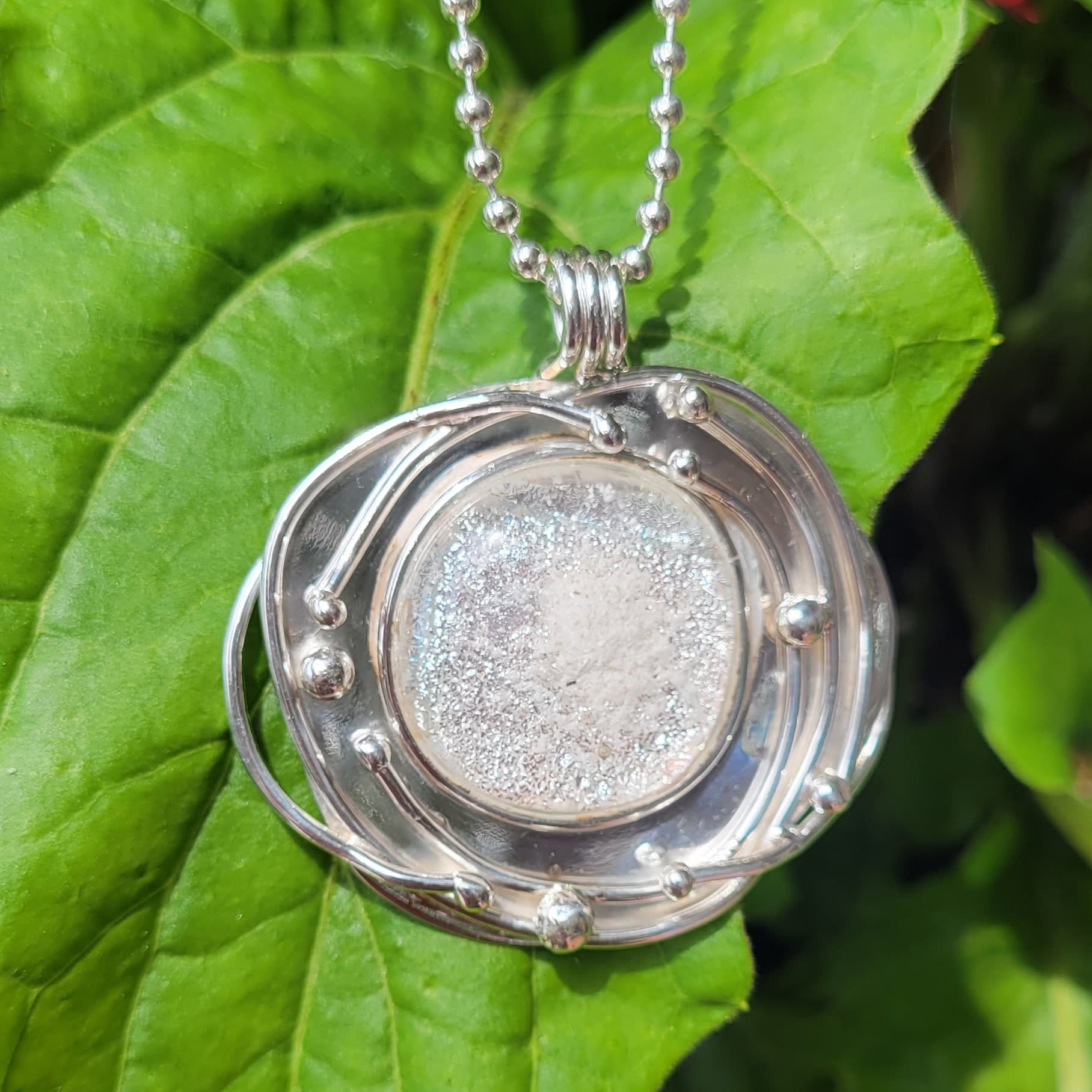 Galaxy Abstract Pendant by Moss Creek Art