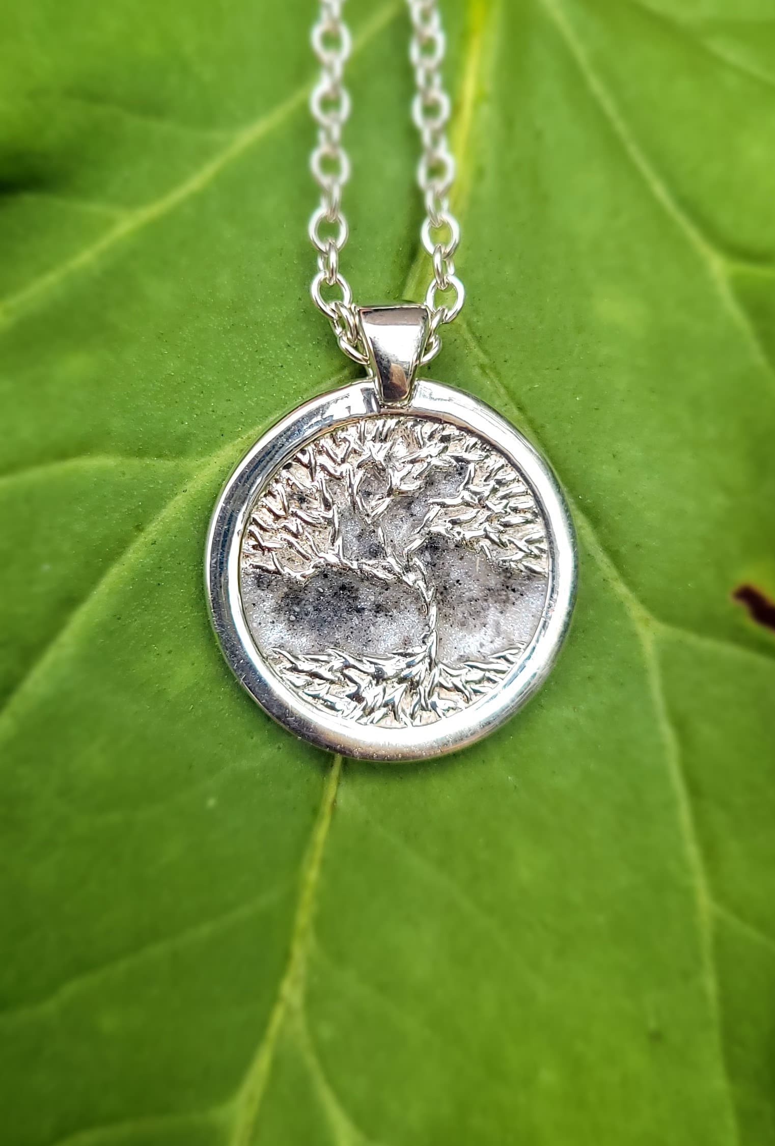 Cremation Tree of Life Pendant (Variation 1) by Moss Creek Art